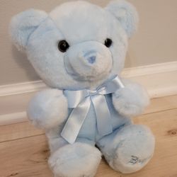 Aurora Baby Blue Teddy Bear - Plush Toy