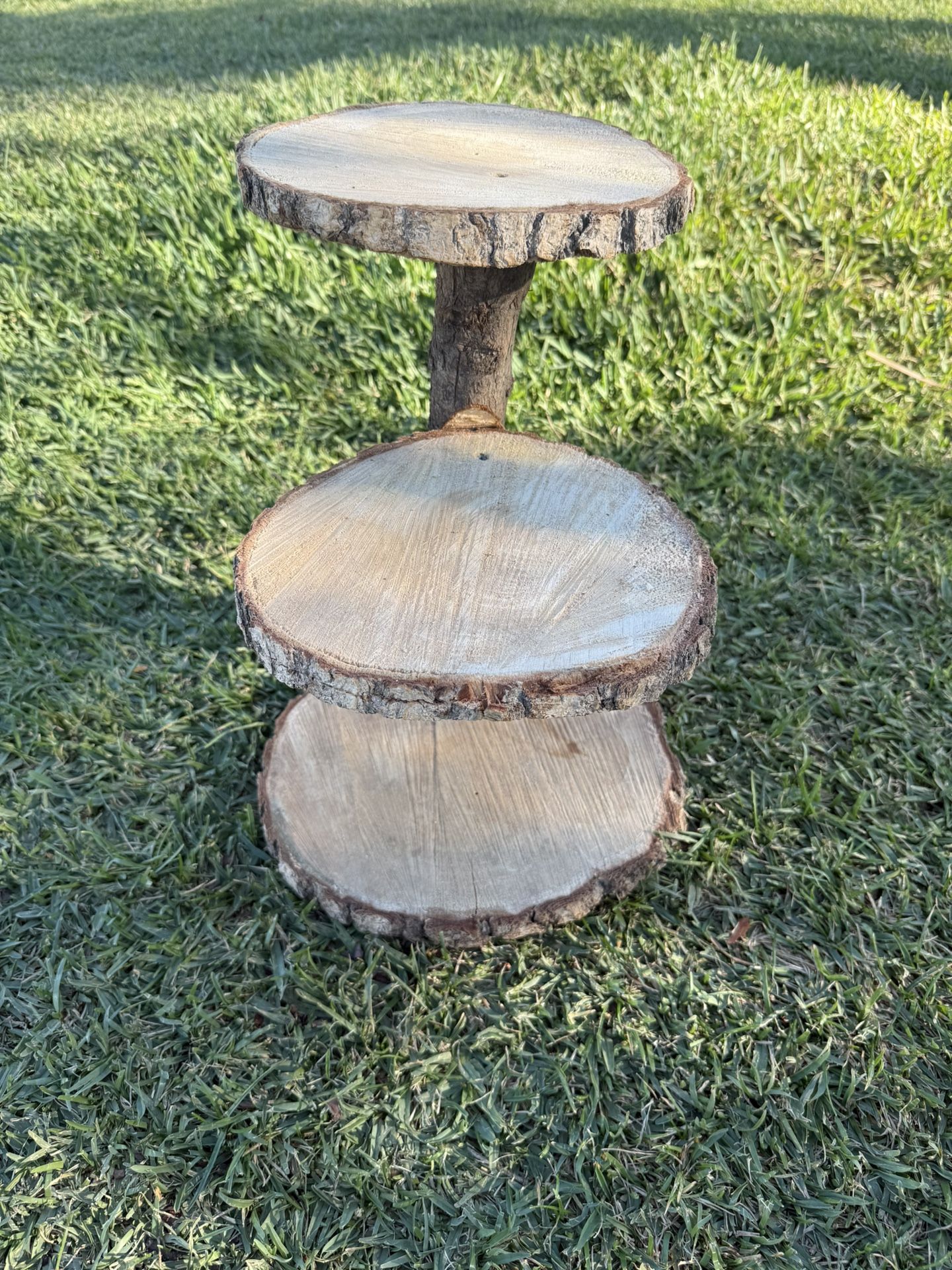 Rustic Wood Stand (Cupcake Stand/ Cake Stand)