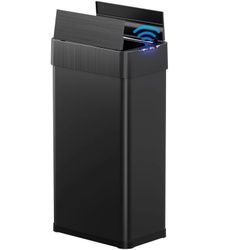 Black 21Gal Touchless Trash Can 