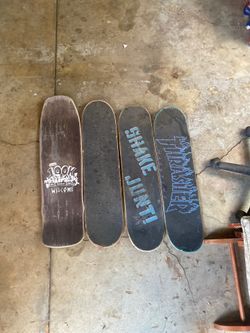 skateboards