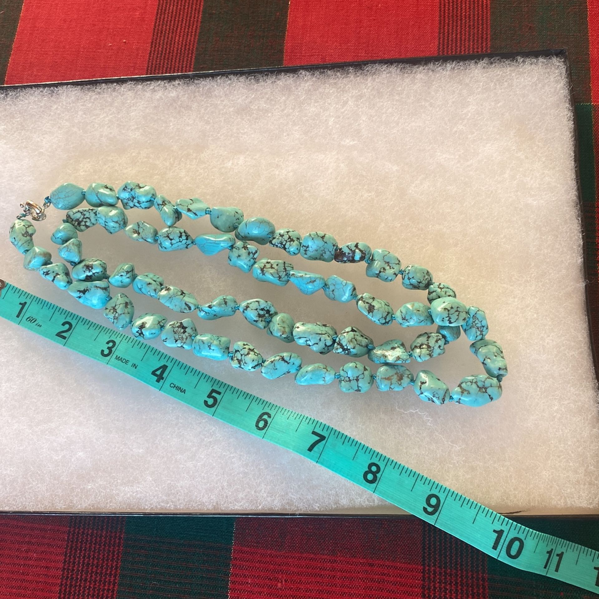 Turquoise Nugget Necklace