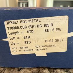 Mizuno JPX 921 Hot Metal Irons 6-PW 