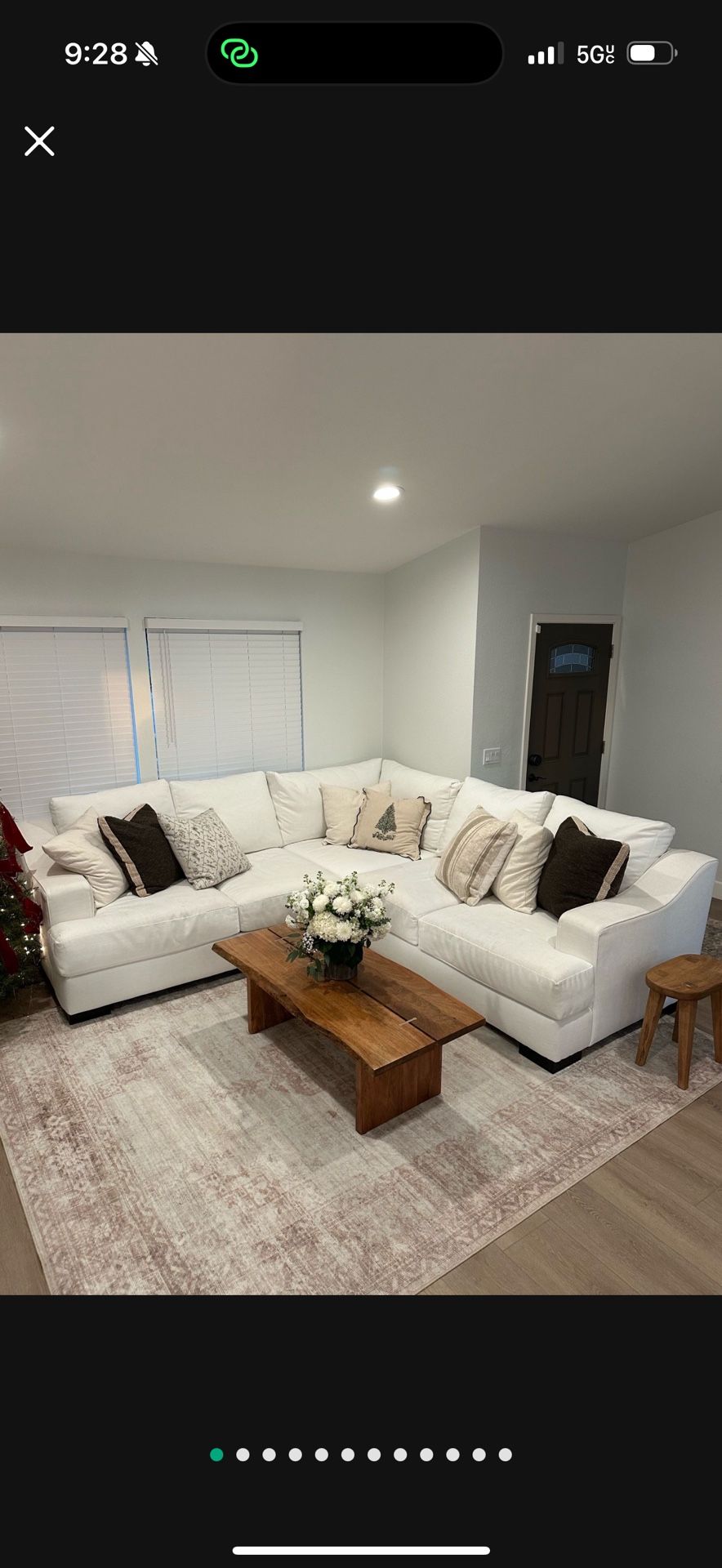 Couch - Like New - 50” Deep 11’ By 11’