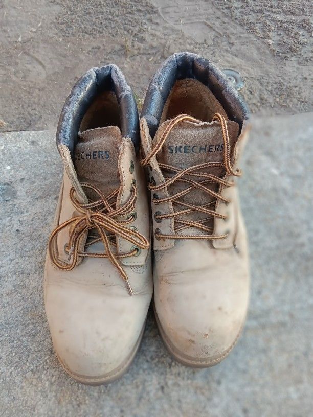 !! Work Boots Size 10.5 Has Some Wear On Them