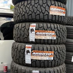 285/60/20 Arroyo Rt Tires Installed And Balanced 