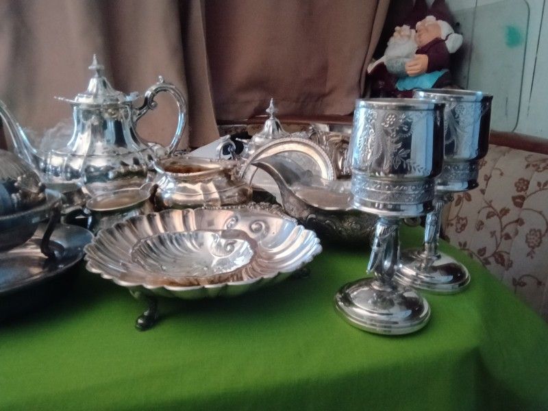 925 Sterling Silver Tea Set for Sale in Menifee, CA - OfferUp