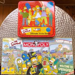 TWO collectible Simpsons Games