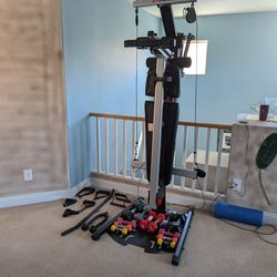 Bowflex Pr1000 With Many Accessories