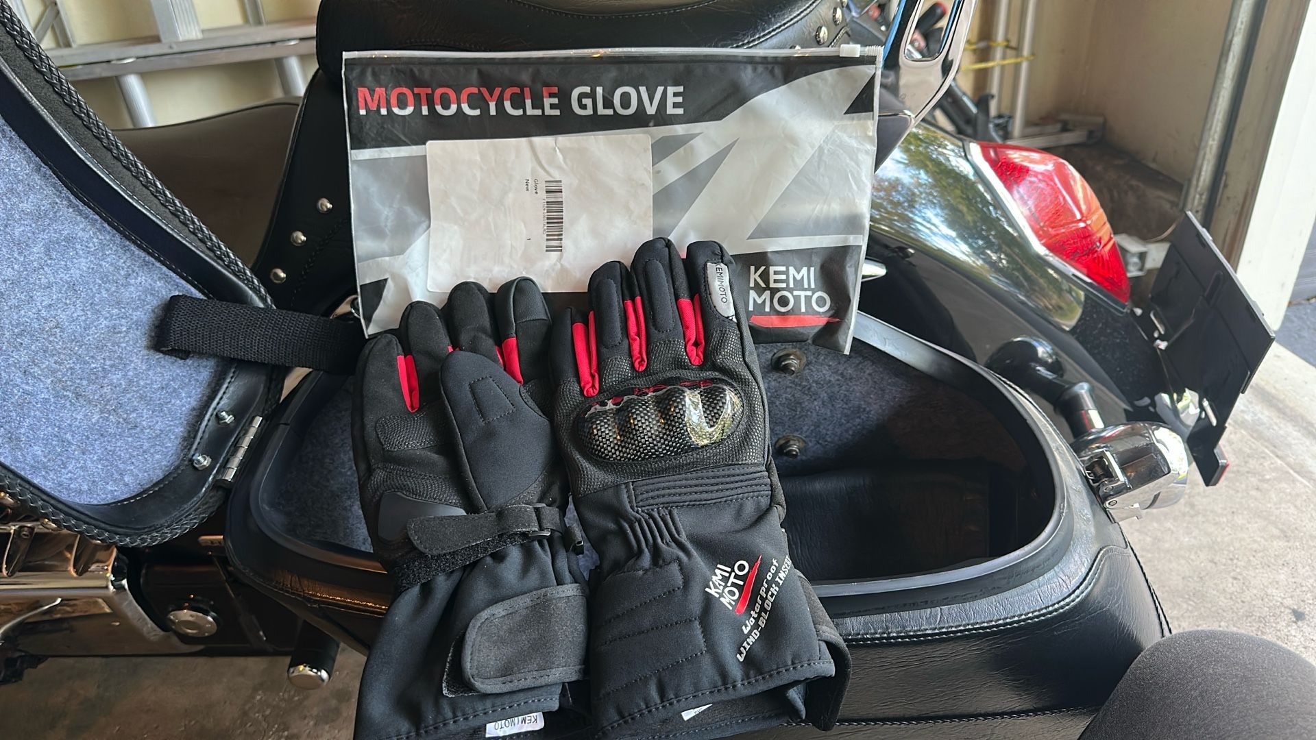Winter Motorcycle Gloves, Touch Screen