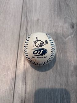 ✅ Signed Game Used Baseball From Jaden Collura (Oakland Ballers)
