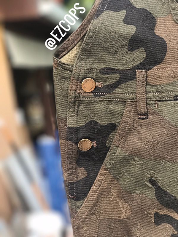 Supreme x Louis Vuitton Camo Denim Overalls for Sale in Doral, FL - OfferUp