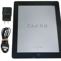 A1396 Apple iPad 2 GSM 64GB Black iOS Tablet | Reset Tested Working