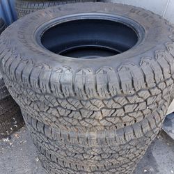 265/70/17 Black Hawk Installed And Balacned 