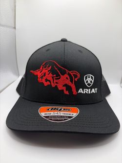 Ariat Black Mesh Trucker Snap