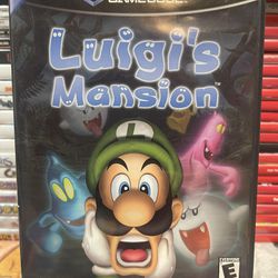 Luigi’s Mansion Gamecube 