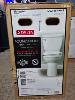 Bathroom Powerful Flush Toilet