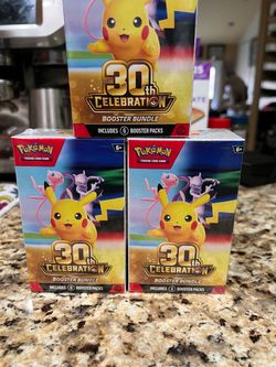 Pokémon 30th Celebration Booster Bundle