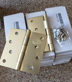 4 in. Standard mortise hinges
