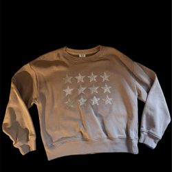 Gap Kids Silver Star Fashion Sweatshirt