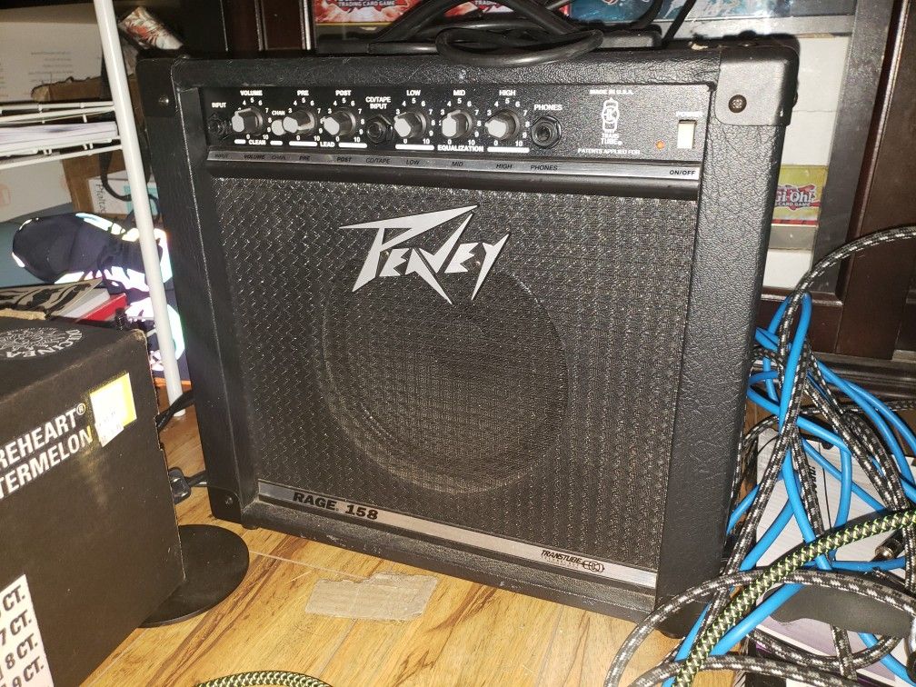 Selection Of Guitar Amplifiers