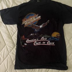 Harley Davidson T Shirt/Medium