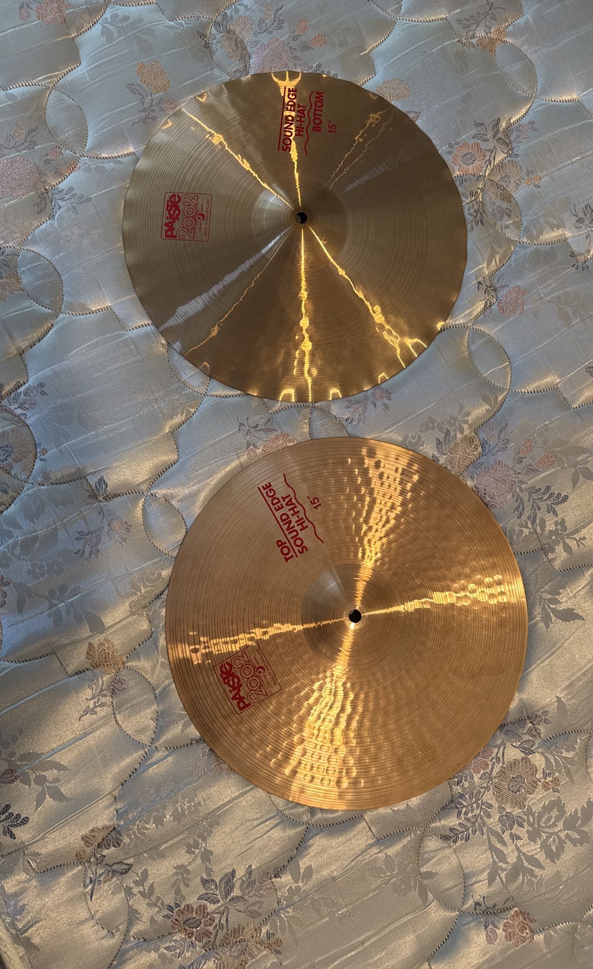 Paiste 2002 Sound Edge hi hats 15 inch 