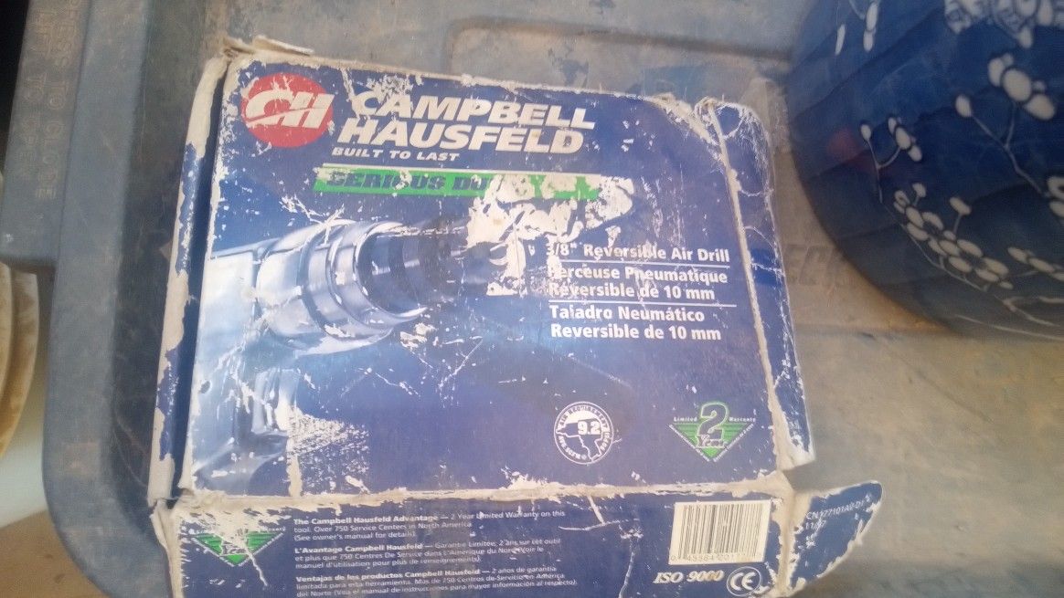 Campbell Hausfeld Reversible Air Drill,