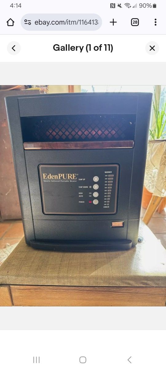 Edenpure Infared Heater