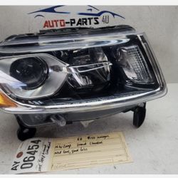 2014 - 2015 - 2016 JEEP GRAND CHEROKEE RIGHT PASSENGER HALOGEN HEADLIGHT OEM AY06454