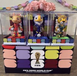 FIFA 2026 World Cup Mascot Figurine Set