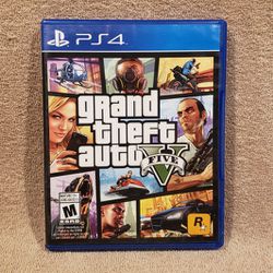  Grand Theft Auto 5 PS4 - PlayStation 4 ( GTA V Ps4) : Video  Games