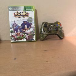 Selling This Controller And Sonic Game