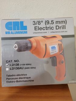 Drill Taladro CRL LD138 3/8" ELECTRIC DRILL - 110V