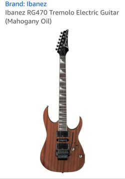Ibanez RG470 Tremolo Electric Guitar (Mahogany Oil)
