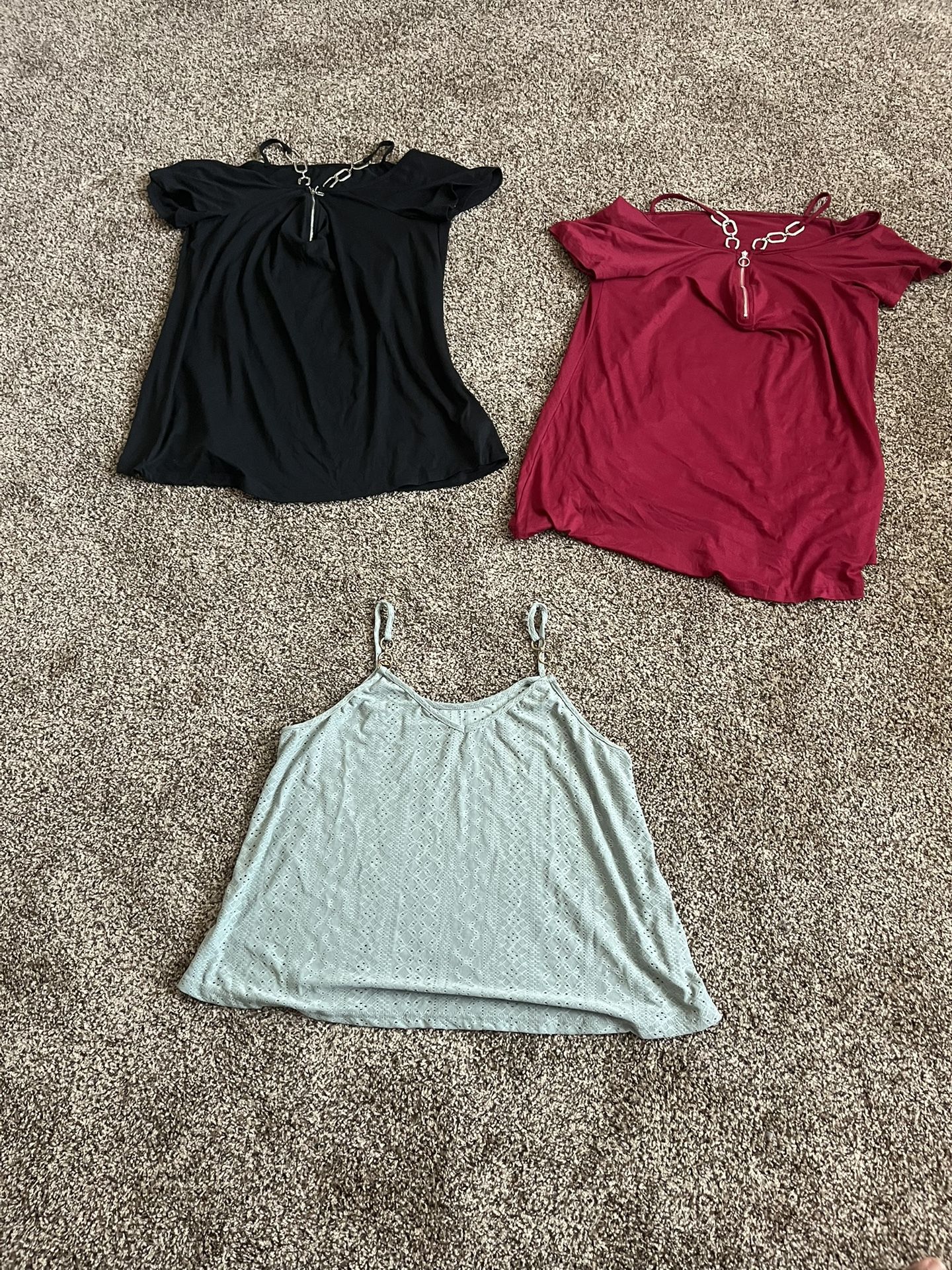 Lot Of 3 Size 1XL SHEIN Women’s Blouses