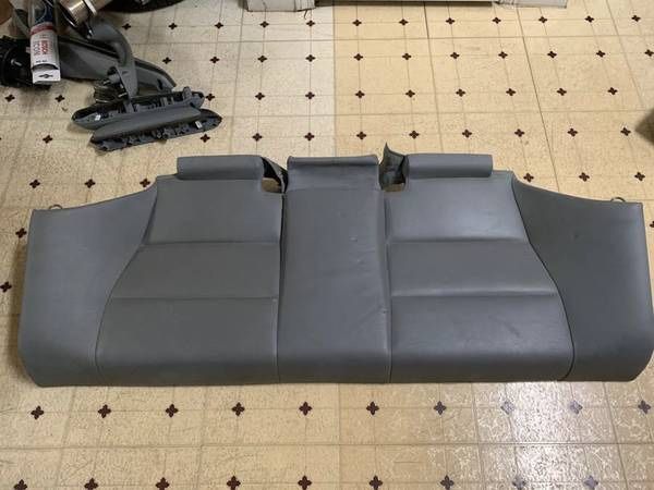 BMW E46 Rear Seat Bottom Dove Grey Gray M3 330ci 328ci 325ci 323ci