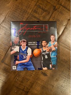 2025-26 Topps Signature Class Basketball Factory Sealed Mega Box