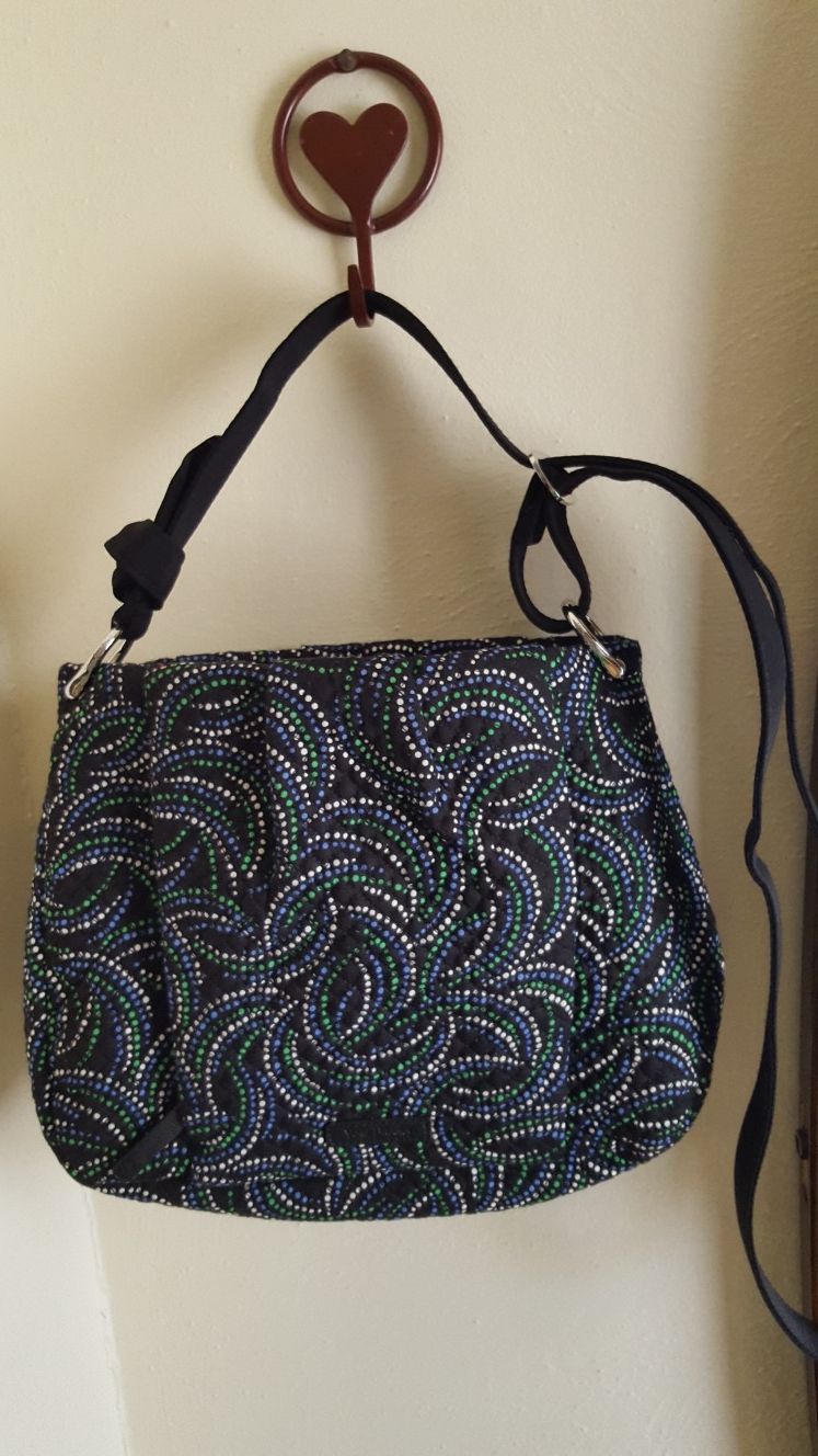 Vera Bradley purse 5 pockets 12x61/2