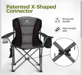 Heavy duty camping chair