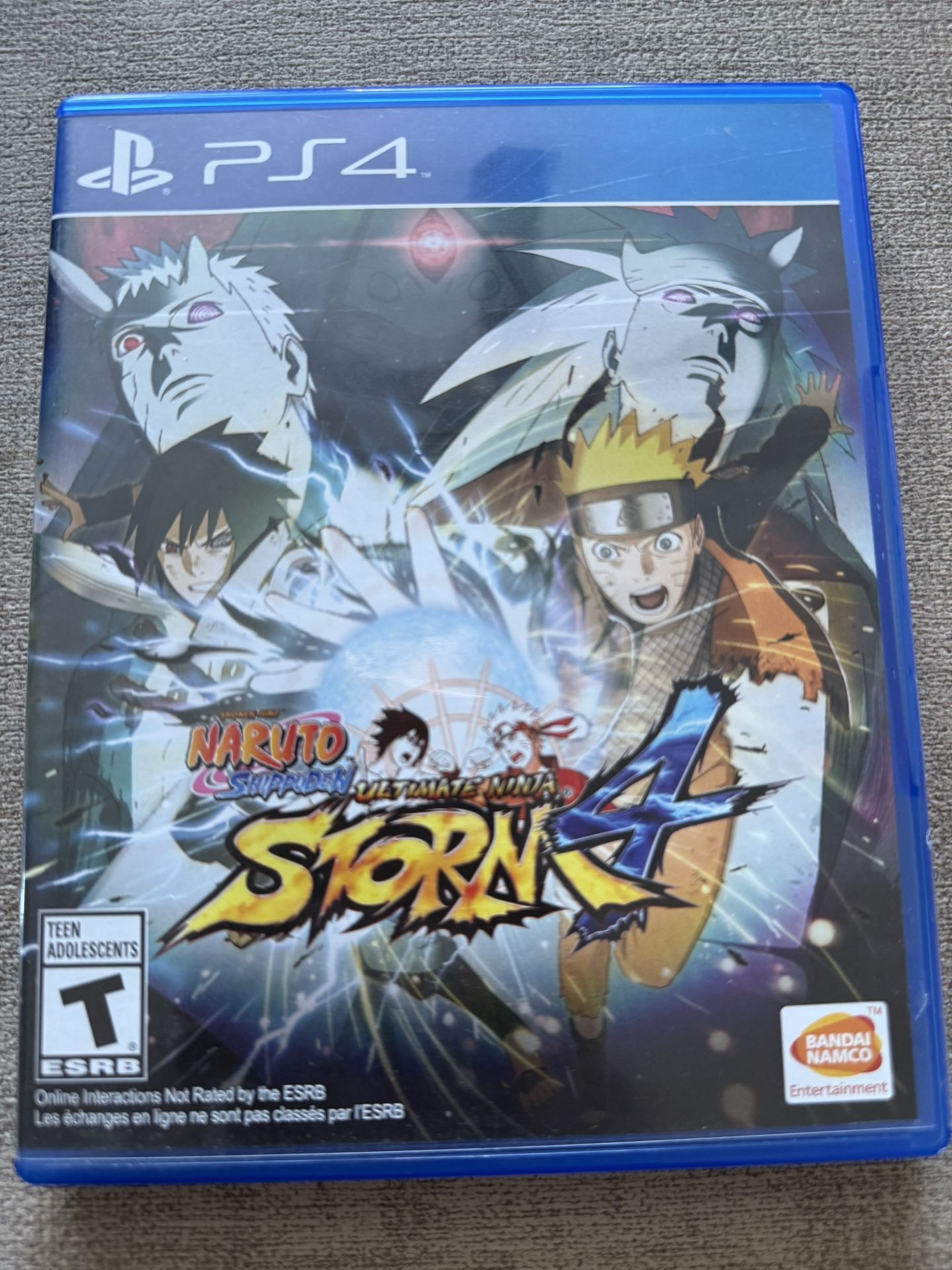 PS4 Game Naruto Ultimate Ninja Storm 4