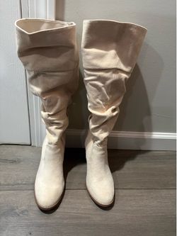 Beige Boots