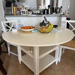Dining table without chairs,free!!