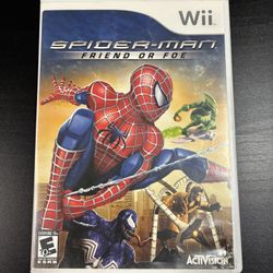 Spider-Man Friend or Foe for Nintendo Wii