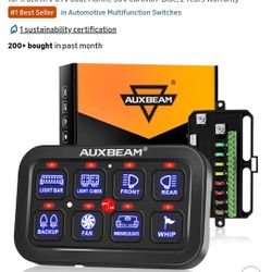 Auxbeam 8 gang switch panel BA80