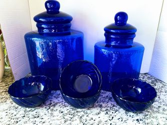 Set-Blue Glass