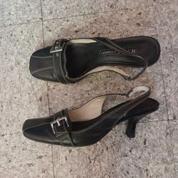 Nine West Leather Heel Shoes/6M