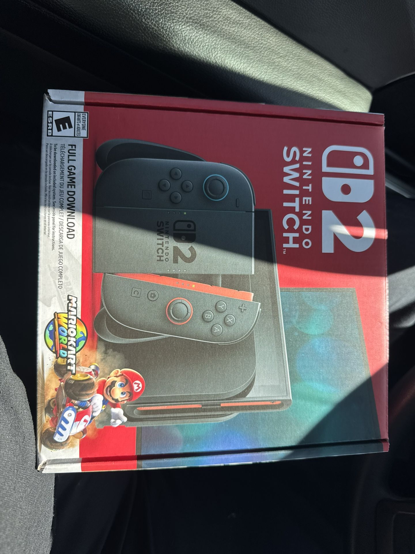 Unopened Nintendo Switch 2 Mario Kart World Bundle.
