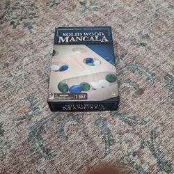 Solid Wood Mangala Board Game 
