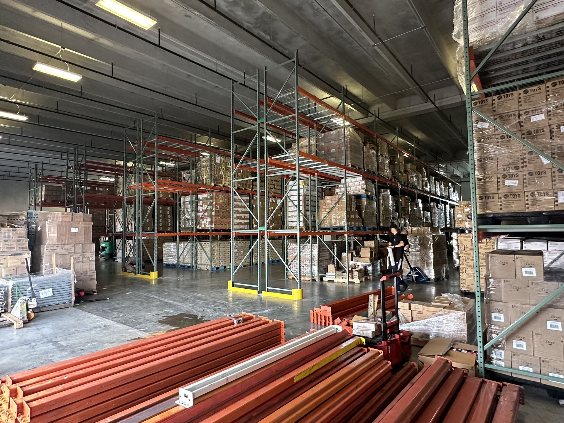 Warehouse Wire Racking In Ceiling Warehouse Racking New & Used Uprights Beams Wire Decks for Sale in ...