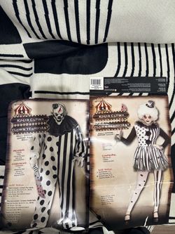 Killer clowns costume both for $40